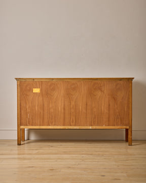 1960s Carved Oak Sideboard by Henning Kjaernulf