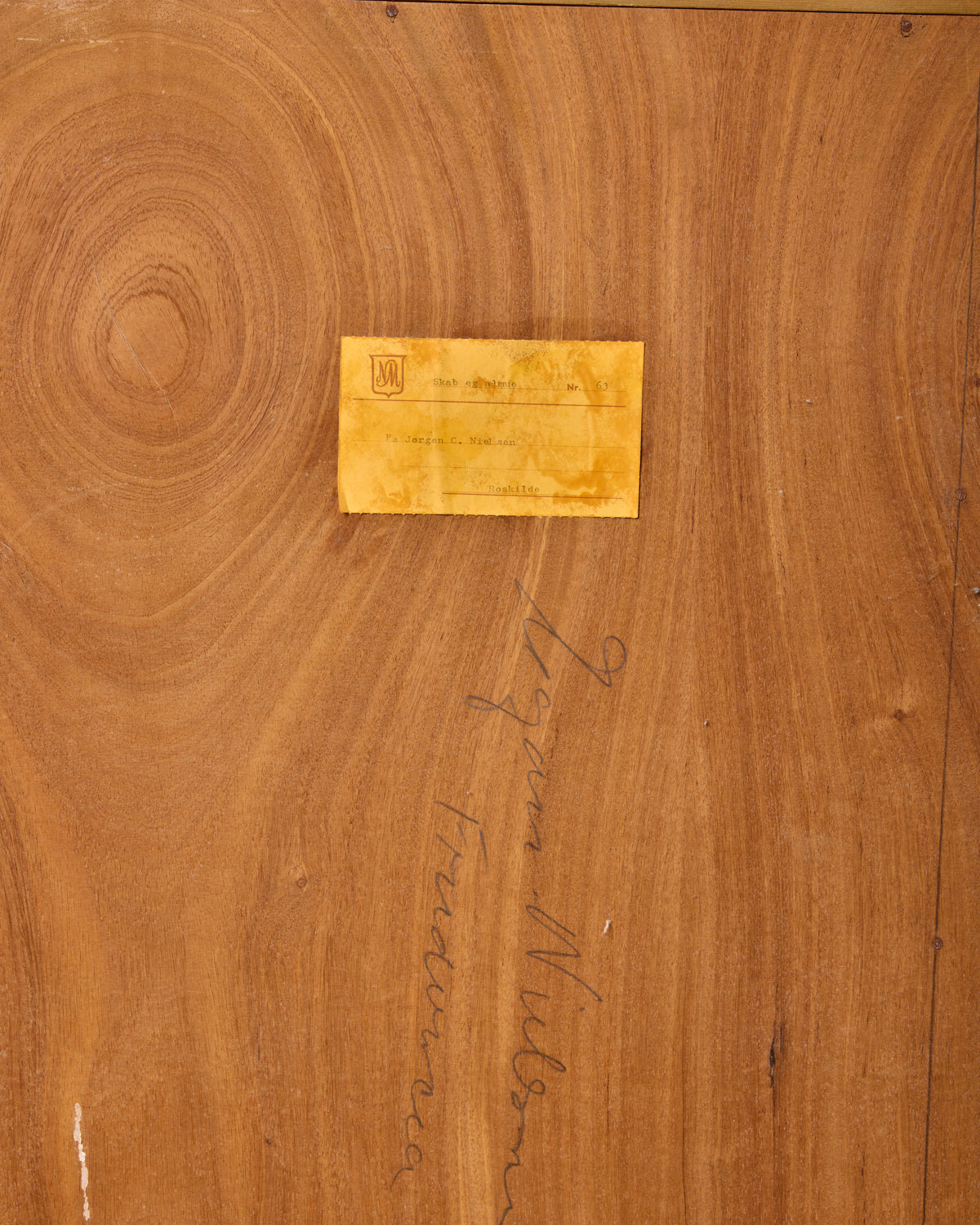 1960s Carved Oak Sideboard by Henning Kjaernulf