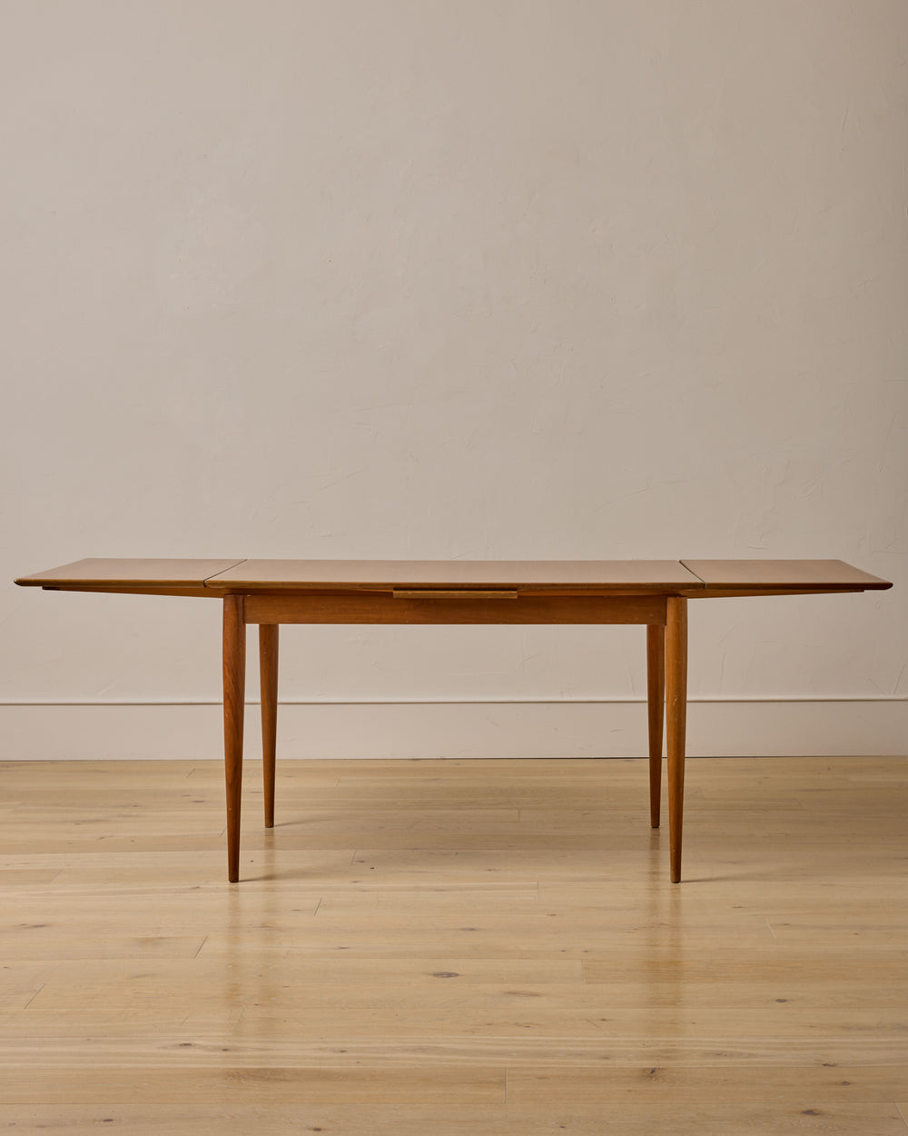 1960s German Beech and Teak Table for ALMA
