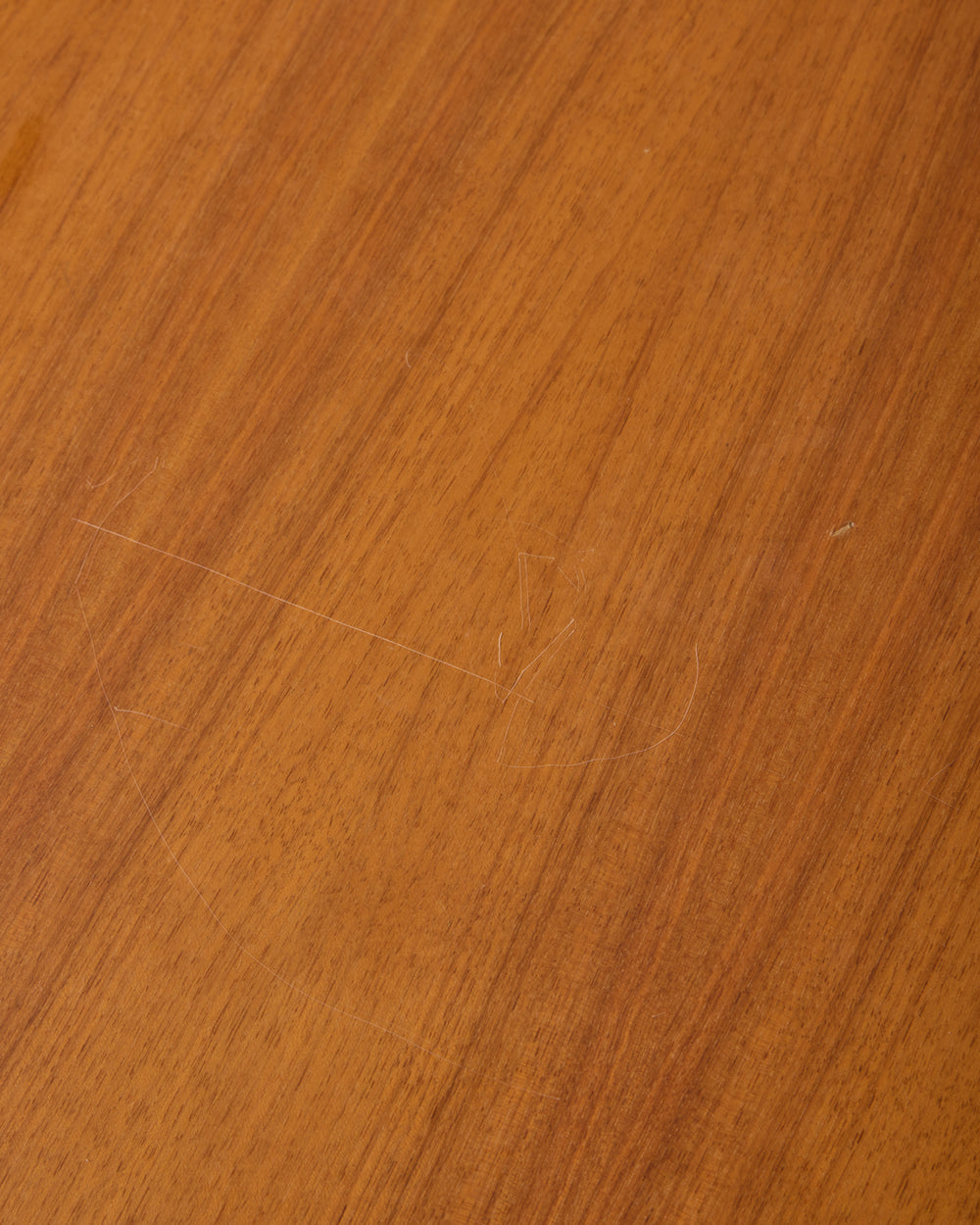 1960s German Beech and Teak Table for ALMA