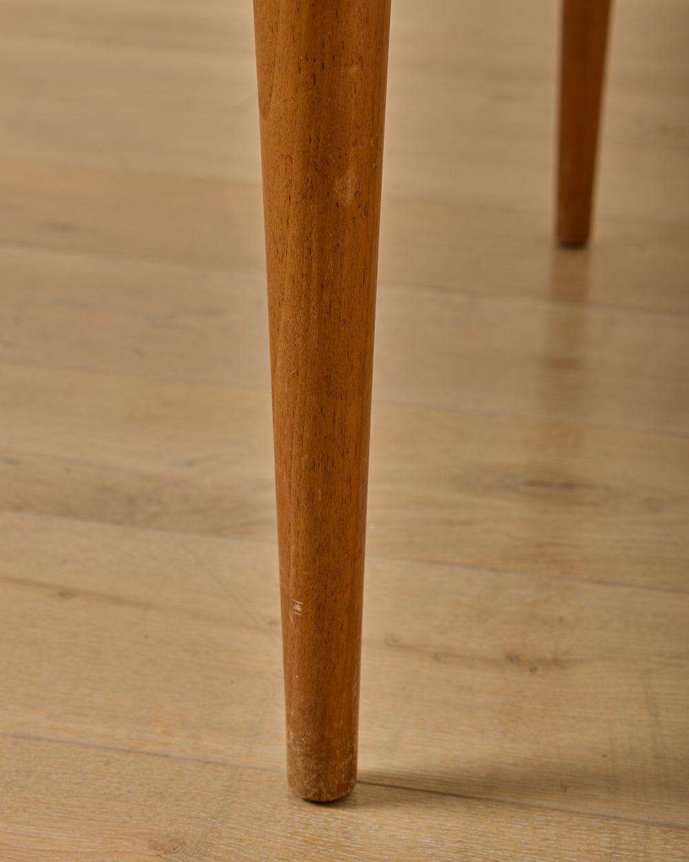 1960s German Beech and Teak Table for ALMA
