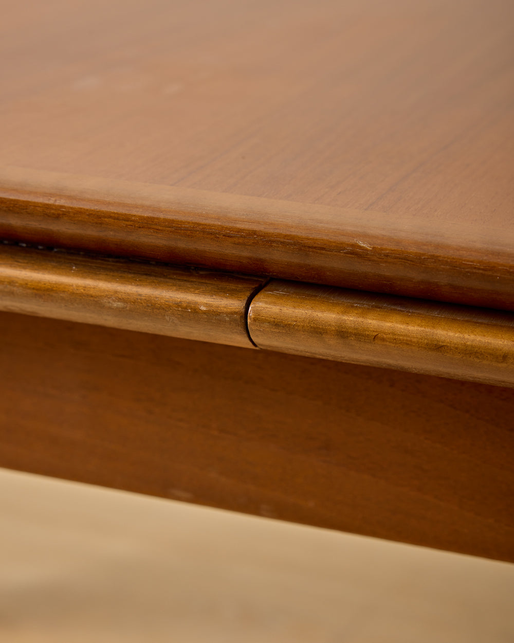 1960s German Beech and Teak Table for ALMA