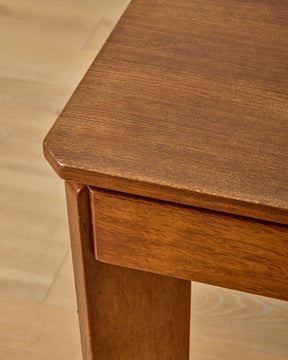 Art Deco Oak Dining Table by H. Pander