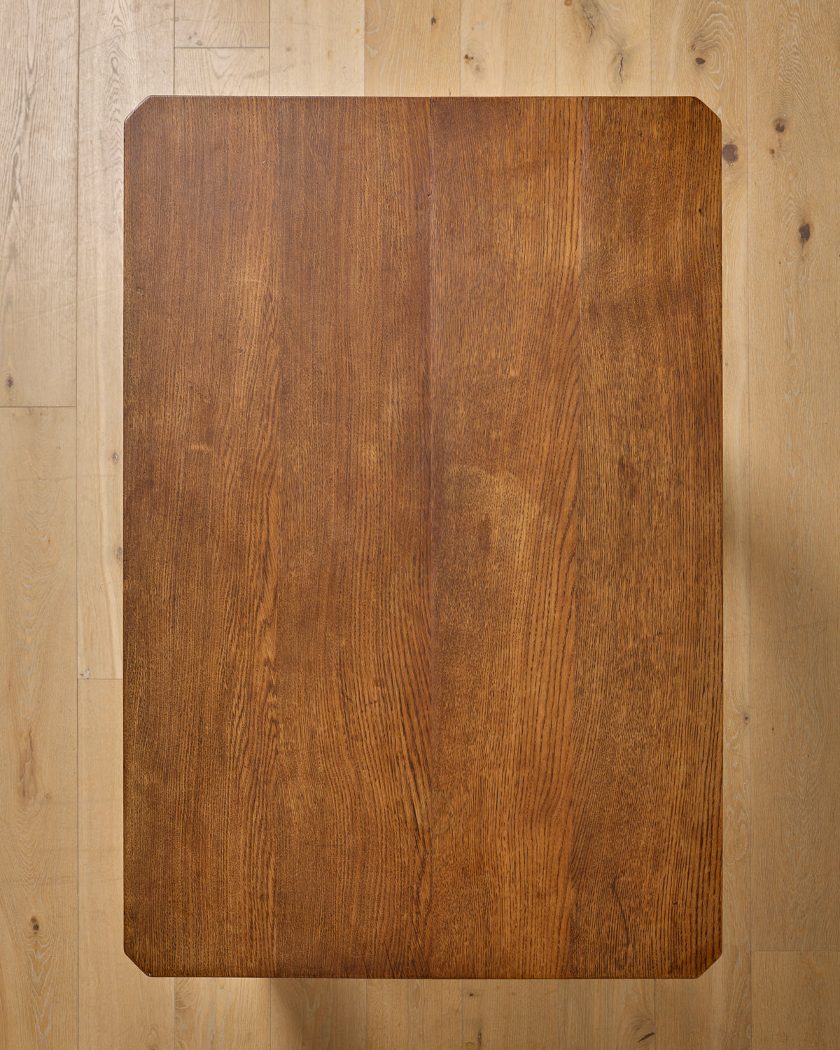 Art Deco Oak Dining Table by H. Pander