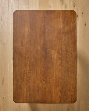 Art Deco Oak Dining Table by H. Pander