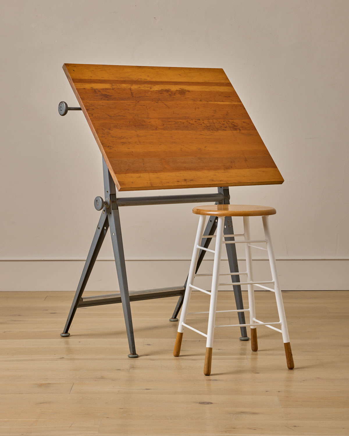 Friso Kramer Drafting Table for Ahrend De Cirkel - Grey