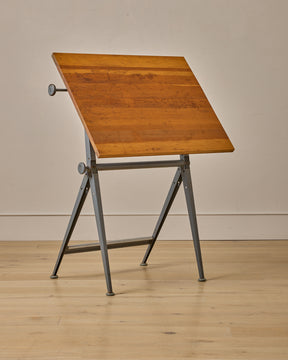 Friso Kramer Drafting Table for Ahrend De Cirkel - Grey