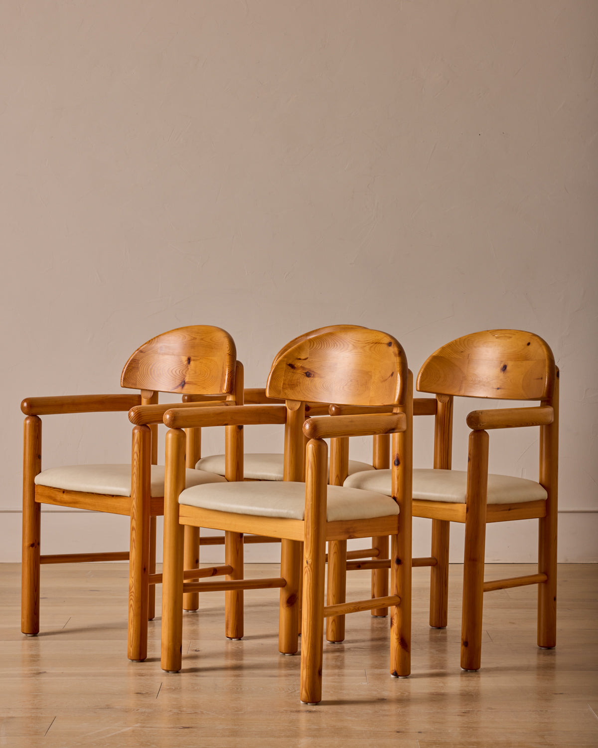 Set of Upholstered Armchairs by Rainer Daumiller