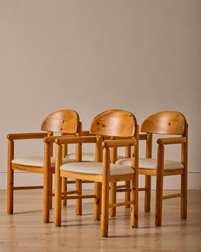 Set of Upholstered Armchairs by Rainer Daumiller
