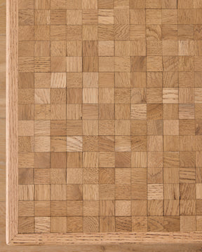 Brutalist Checkered Coffee Table - II