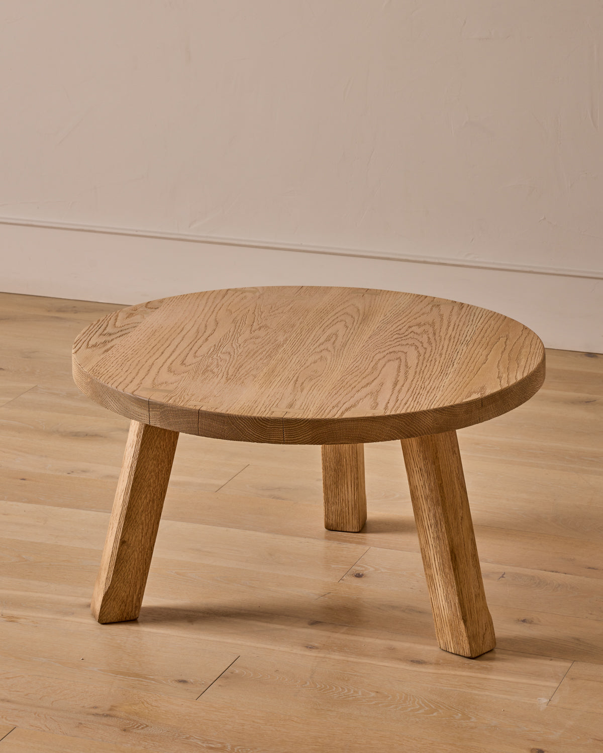 Round Brutalist Side Table