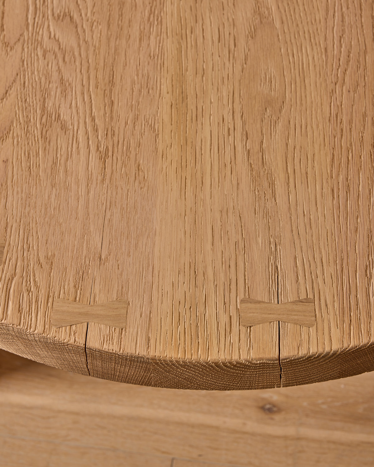 Round Brutalist Side Table