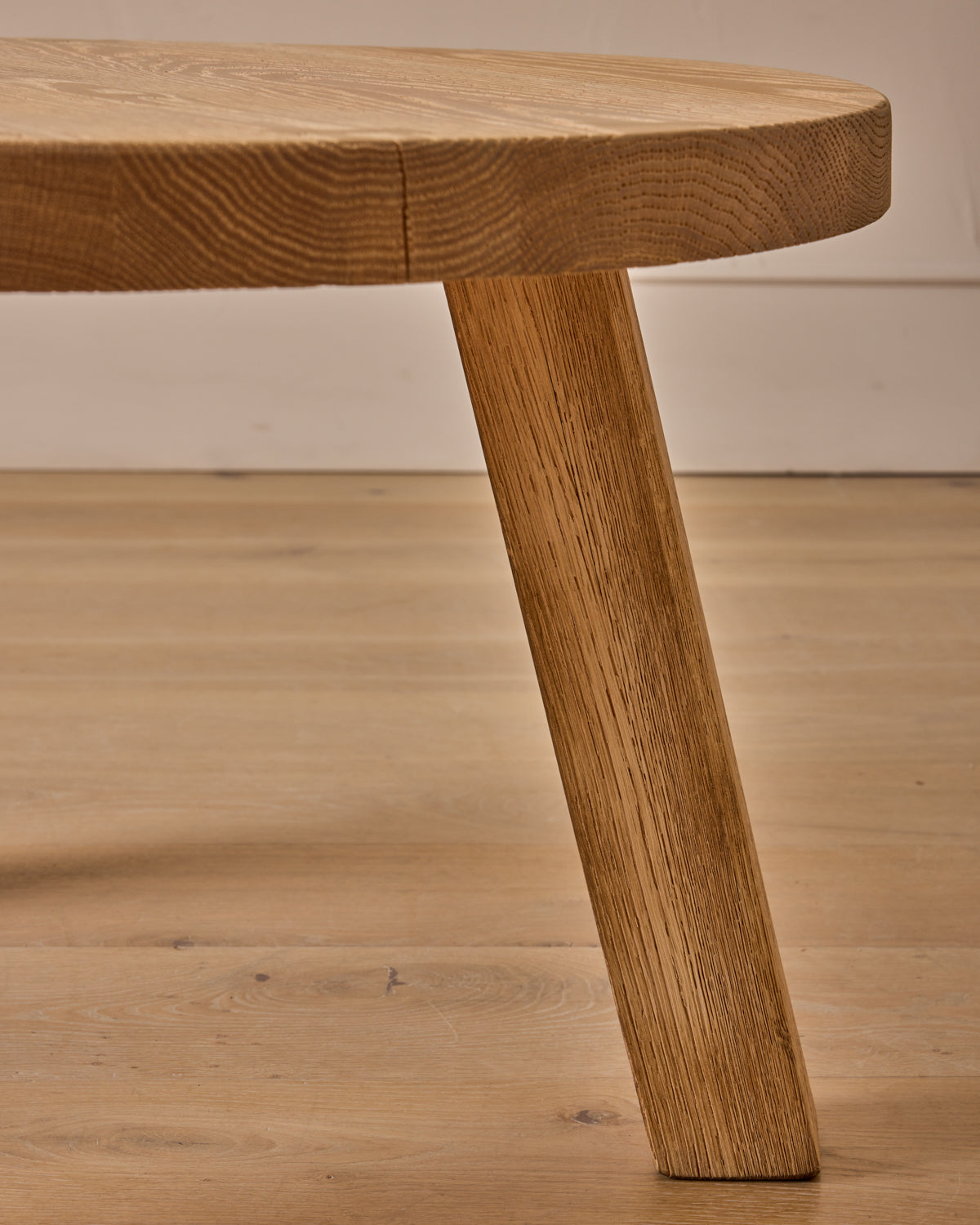 Round Brutalist Side Table