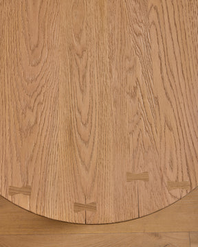 Round Brutalist Side Table