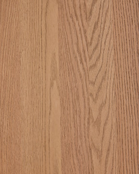 Round Oak Brutalist Coffee Table