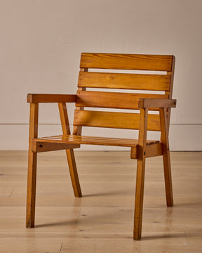 Set of Slat Dining Chairs