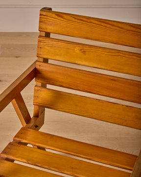 Set of Slat Dining Chairs