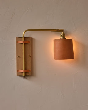 Natural Harness Leather Sample