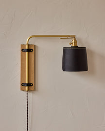 Ava Wall Sconce - Plug-in