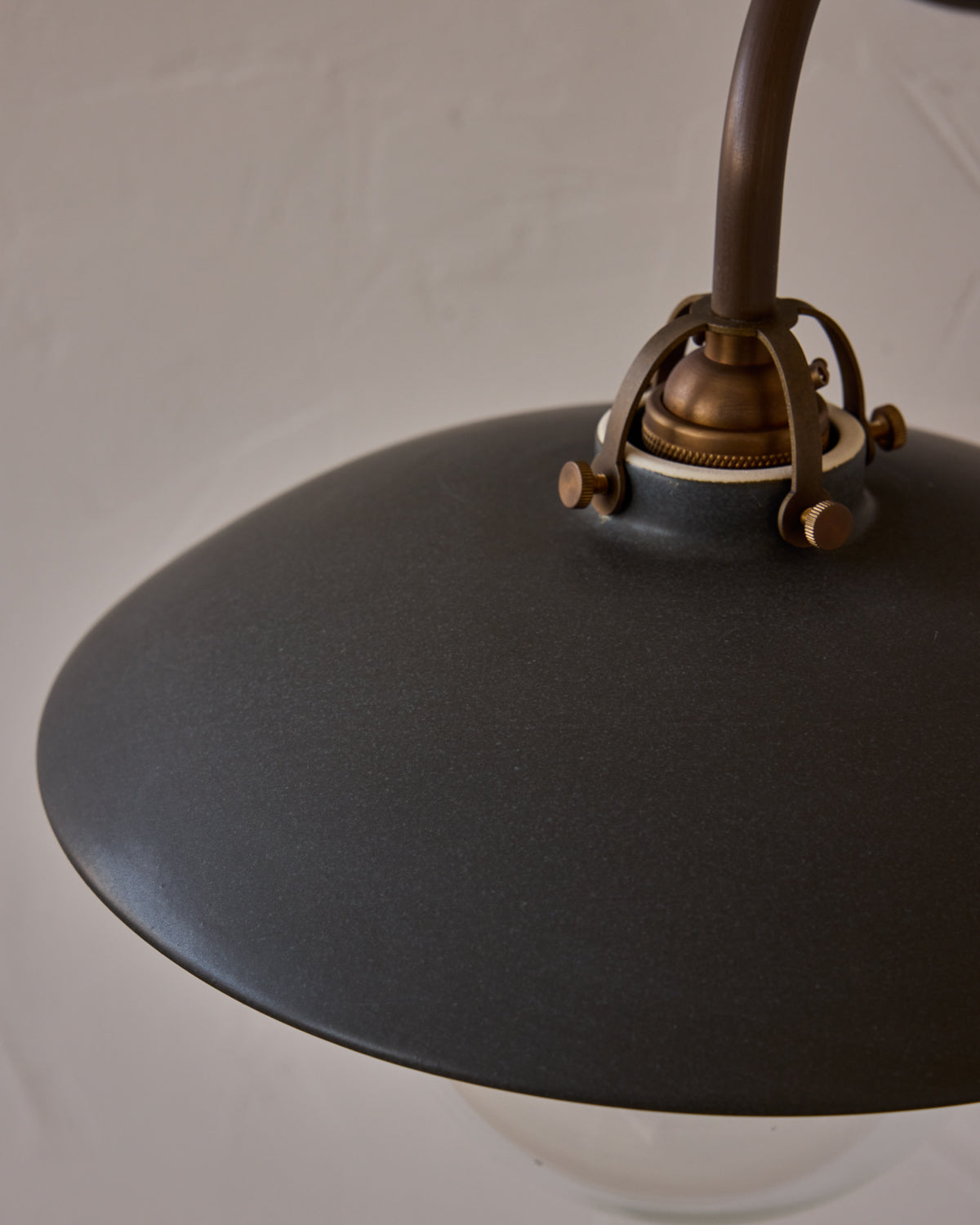 Edmund Wall Sconce - Almost Black Ceramic