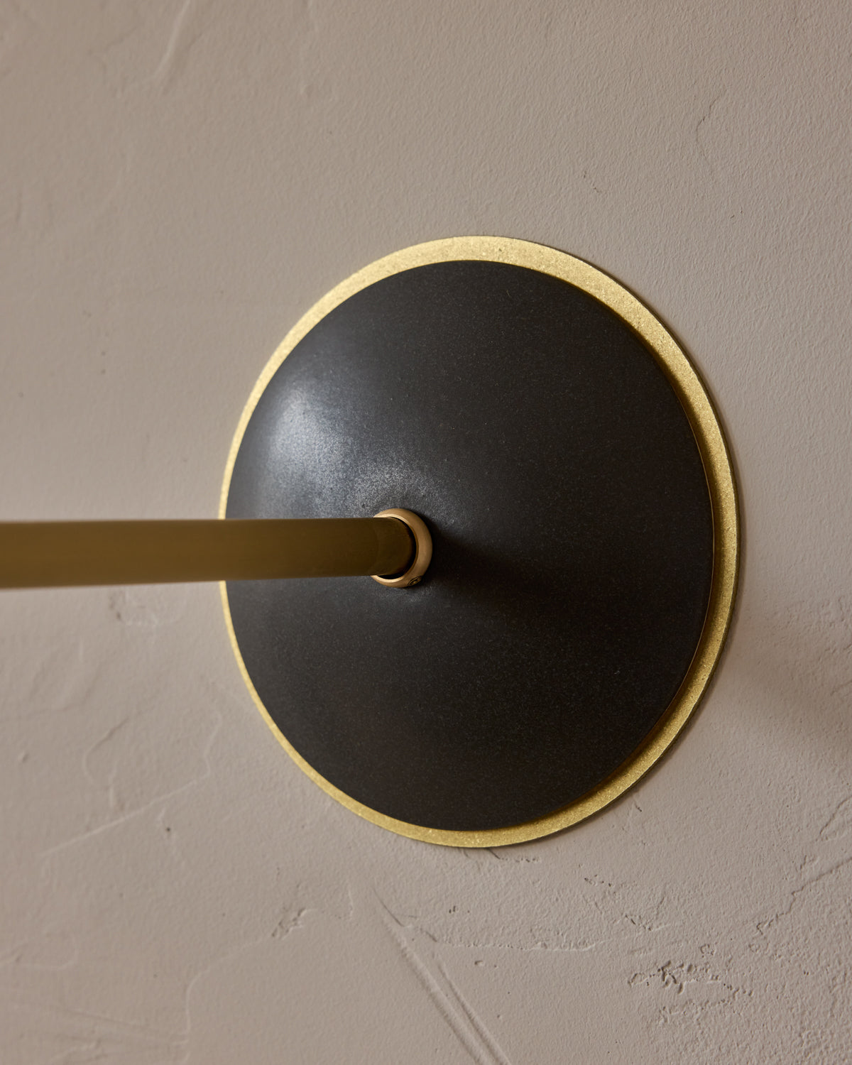 Edmund Wall Sconce - Almost Black Ceramic