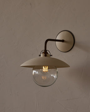 Edmund Wall Sconce - Biscuit Ceramic