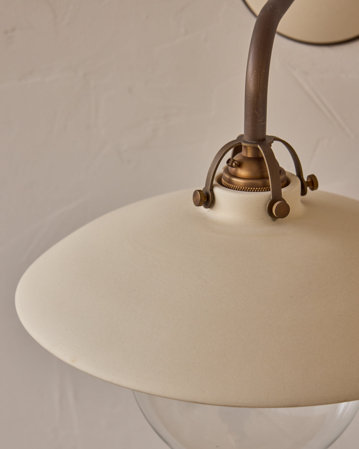 Edmund Wall Sconce - Biscuit Ceramic