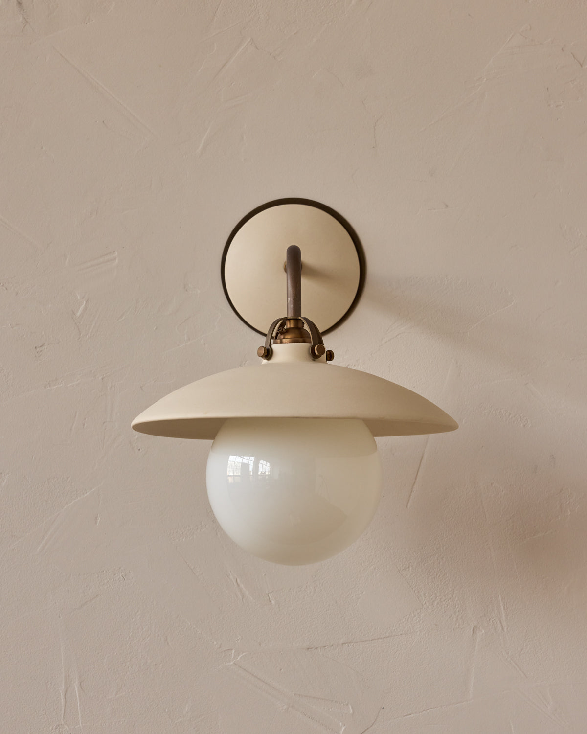 Edmund Wall Sconce - Biscuit Ceramic