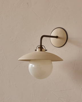 Edmund Wall Sconce - Biscuit Ceramic