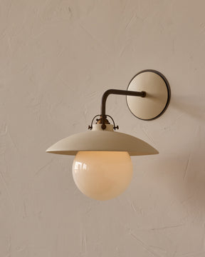 Edmund Wall Sconce - Biscuit Ceramic