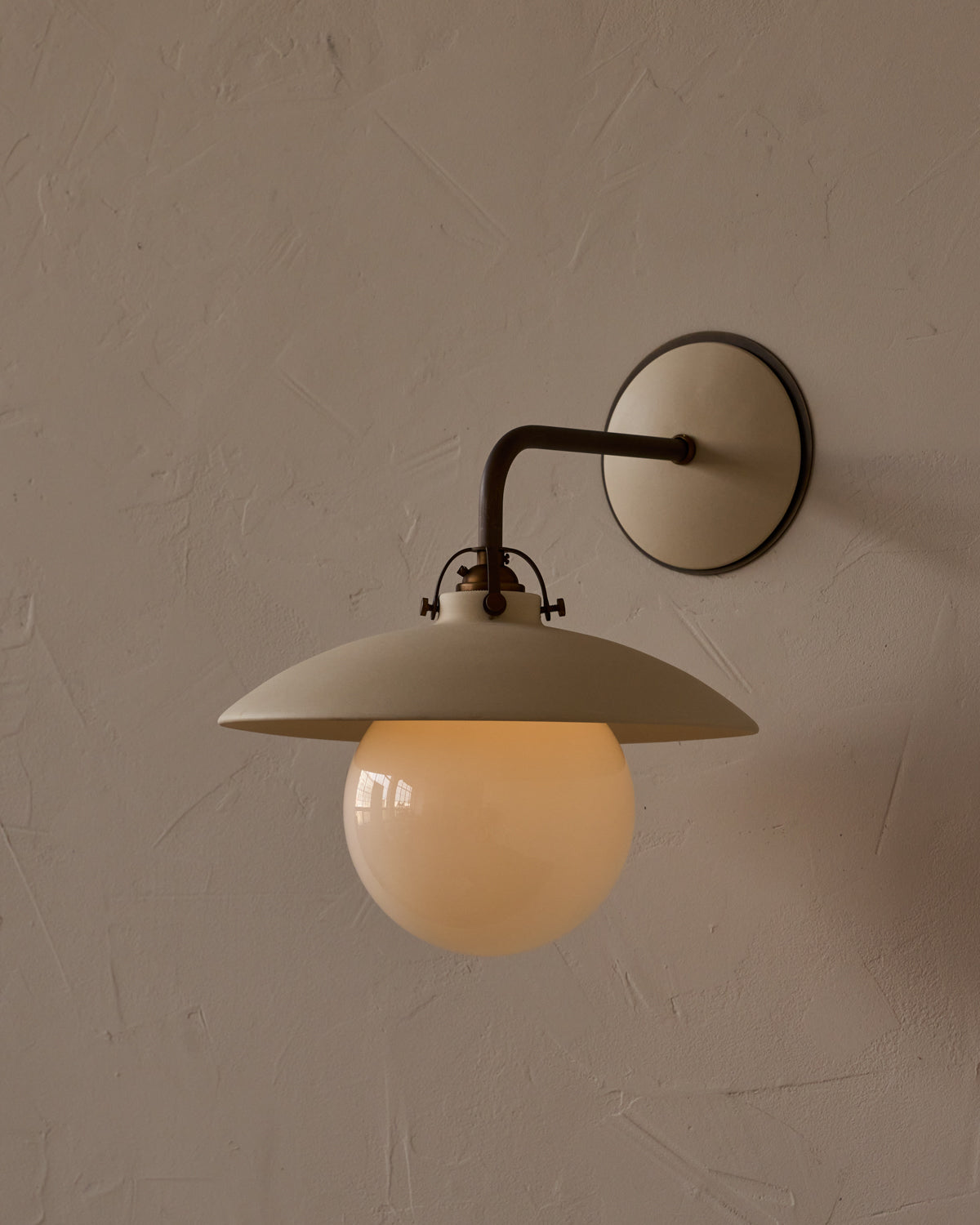 Edmund Wall Sconce - Biscuit Ceramic