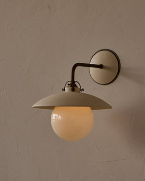 Edmund Wall Sconce - Biscuit Ceramic