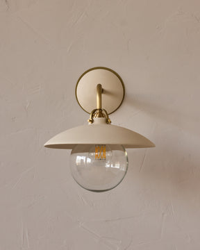 Edmund Wall Sconce - Biscuit Ceramic