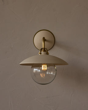 Edmund Wall Sconce - Biscuit Ceramic