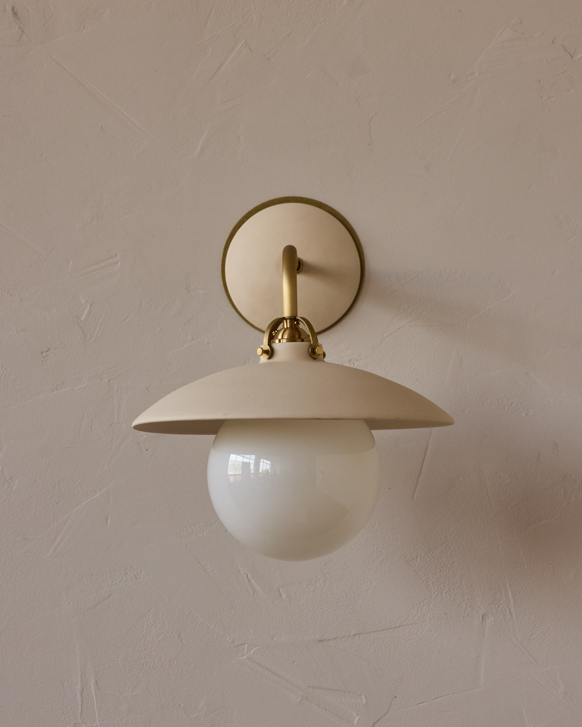 Edmund Wall Sconce - Biscuit Ceramic
