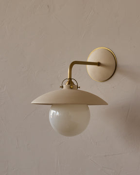 Edmund Wall Sconce - Biscuit Ceramic