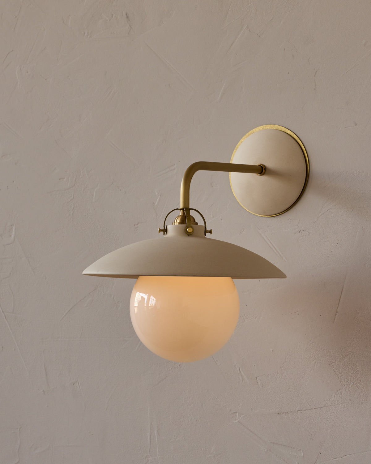 Edmund Wall Sconce - Biscuit Ceramic