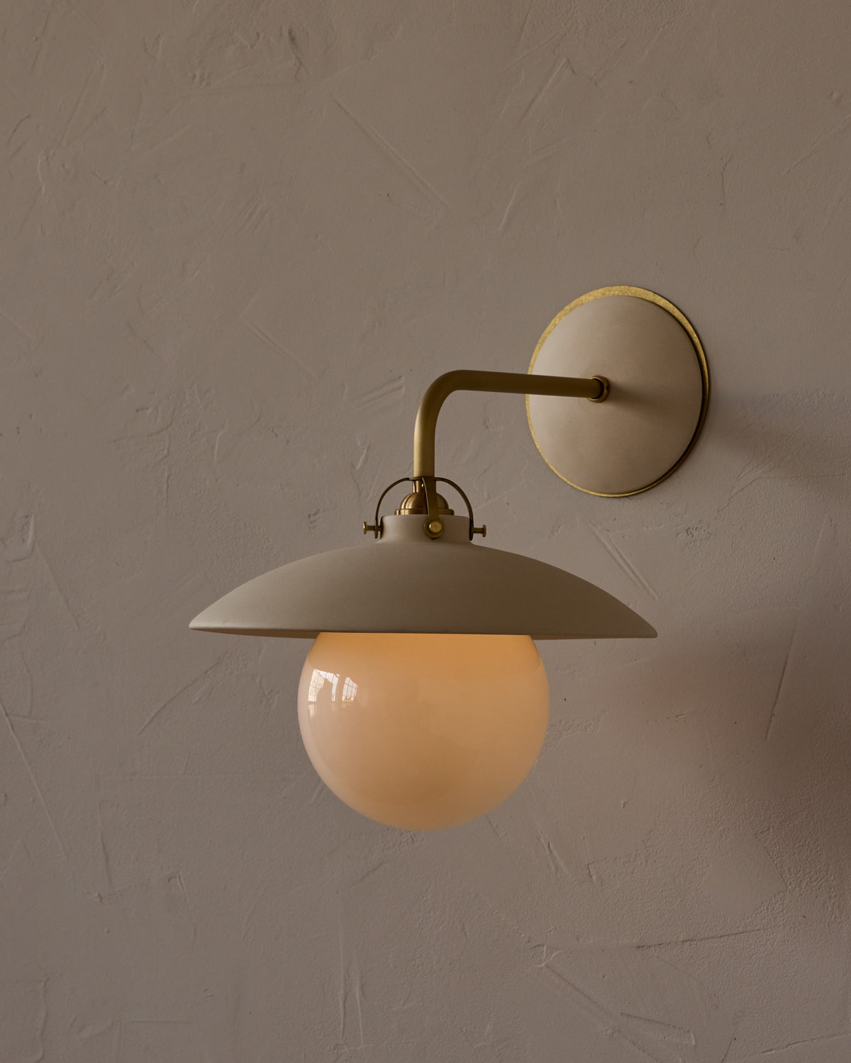 Edmund Wall Sconce - Biscuit Ceramic