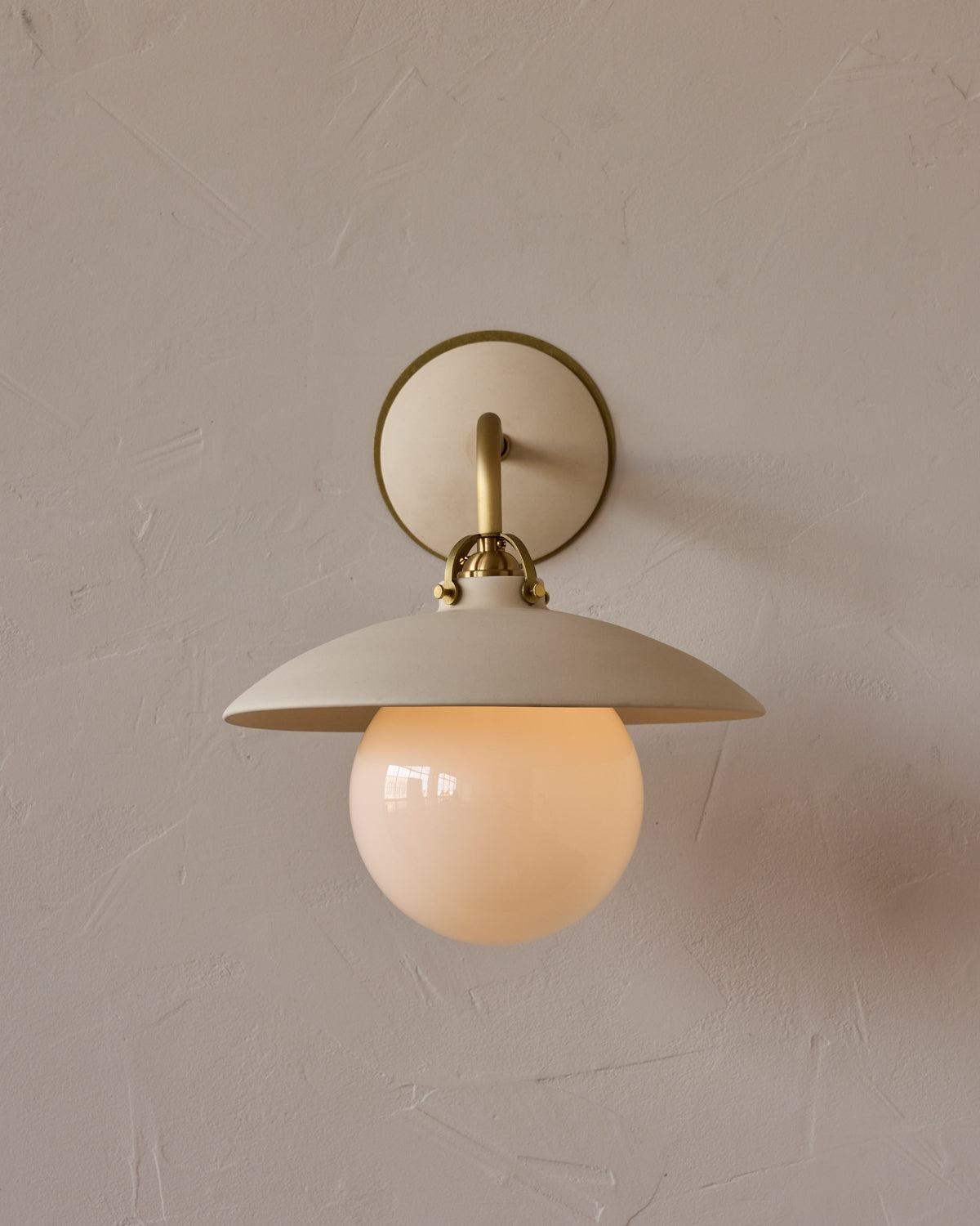 Edmund Wall Sconce - Biscuit Ceramic