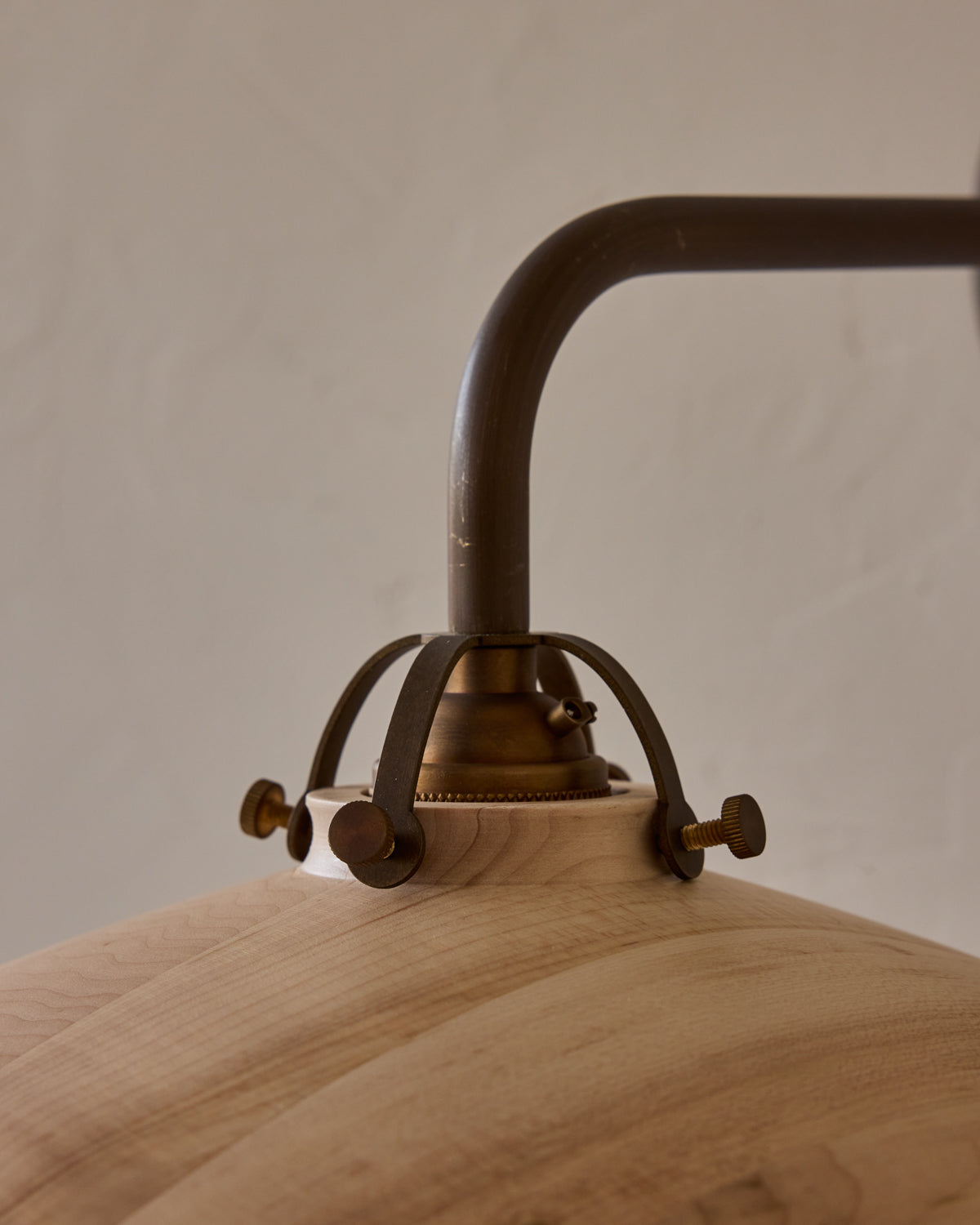 Edmund Wall Sconce - Clear Maple