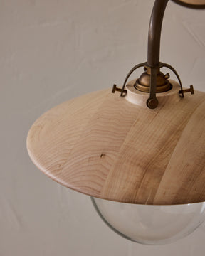 Edmund Wall Sconce - Clear Maple