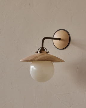 Edmund Wall Sconce - Clear Maple