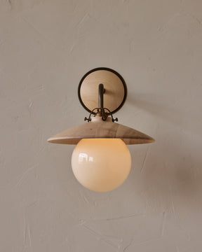 Edmund Wall Sconce - Clear Maple