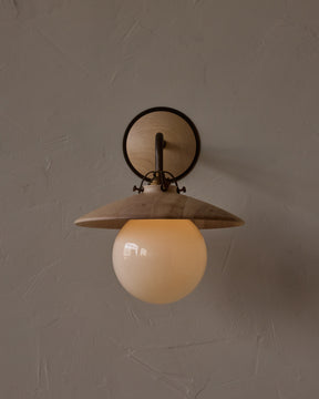 Edmund Wall Sconce - Clear Maple