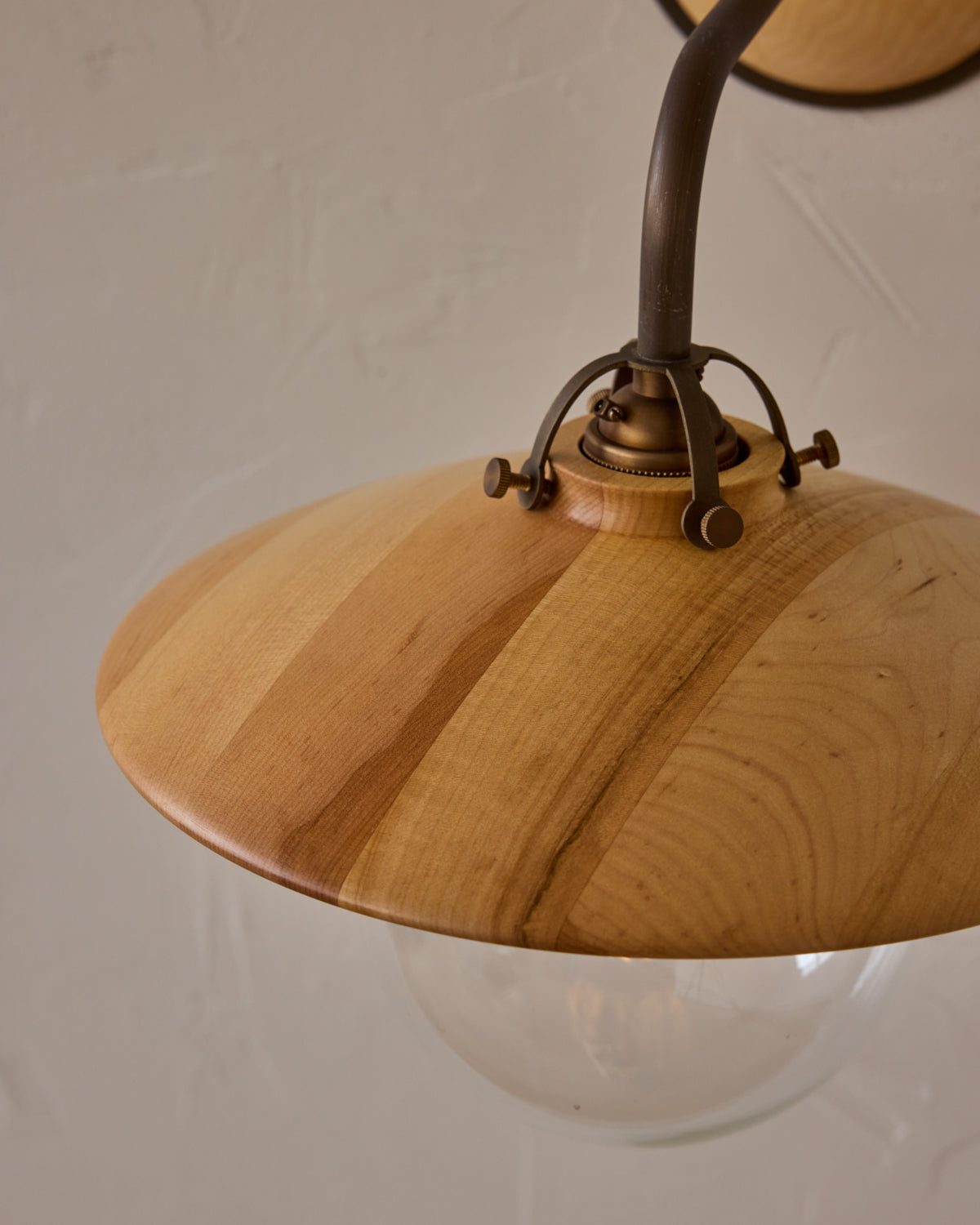 Edmund Wall Sconce - Natural Maple