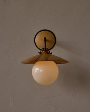 Edmund Wall Sconce - Natural Maple