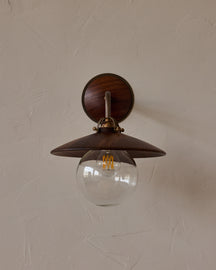 Edmund Wall Sconce - Black Walnut