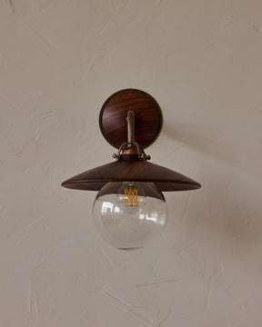 Edmund Wall Sconce - Black Walnut