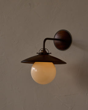 Edmund Wall Sconce - Black Walnut
