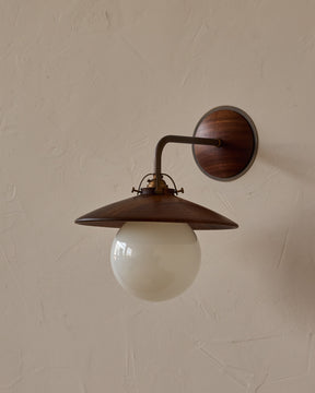 Edmund Wall Sconce - Black Walnut